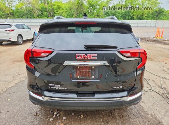 3GKALVEV3KL352657 2019 GMC TERRAIN Черный Вид сзади