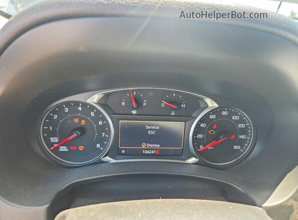 3GKALVEV3ML300948 2021 GMC TERRAIN Black Instrument cluster view