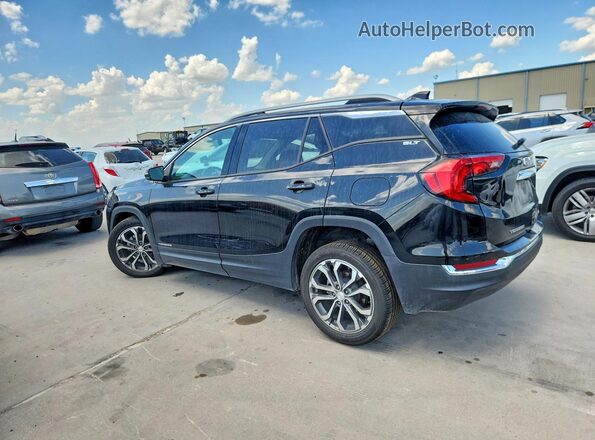 3GKALVEV3ML311819 2021 GMC TERRAIN Black Trasero izquierdo