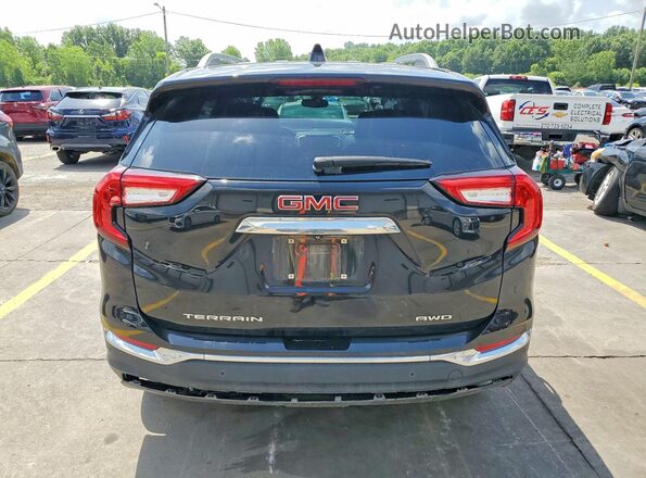 3GKALVEV3NL201211 2022 GMC TERRAIN Black Հետևի տեսք
