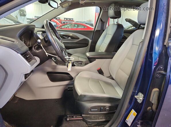 3GKALVEV3NL246679 2022 GMC TERRAIN Blue Widok wnętrza z przodu