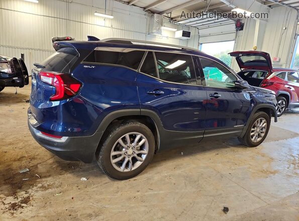 3GKALVEV3NL246679 2022 GMC TERRAIN Blue Tył prawy