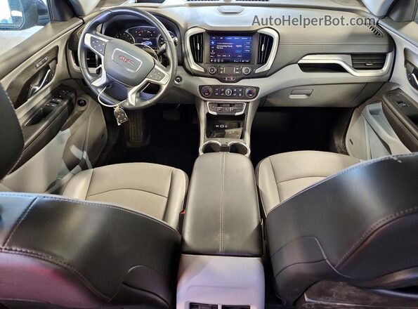 3GKALVEV3NL246679 2022 GMC TERRAIN Blue Widok deski rozdzielczej