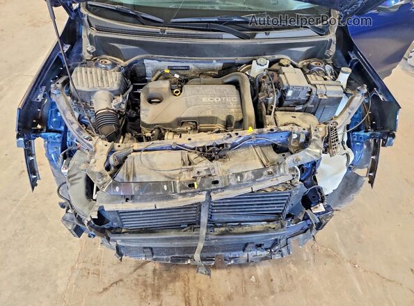 3GKALVEV3NL246679 2022 GMC TERRAIN Blue Widok komory silnika