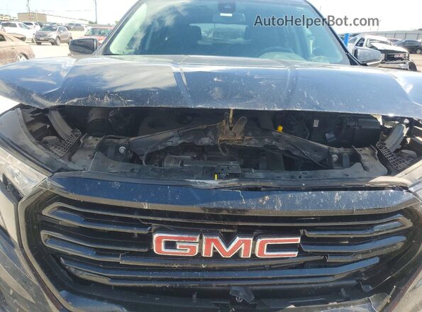 3GKALVEV3NL275227 2022 GMC TERRAIN Black Սալոնի հետևի տեսք