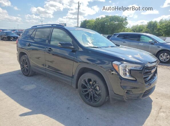 3GKALVEV3NL275227 2022 GMC TERRAIN Black Առջևի աջ