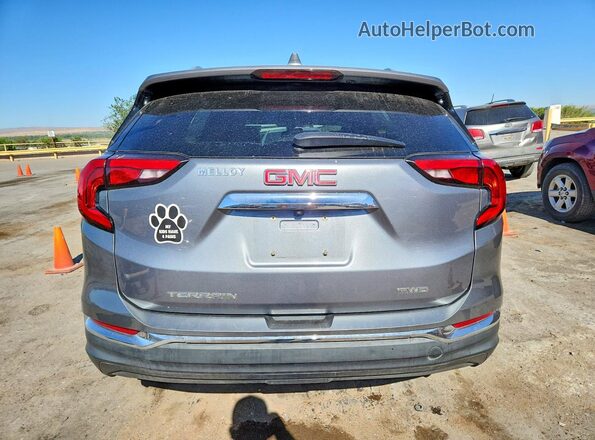 3GKALVEV4KL262031 2019 GMC TERRAIN Gray უკანა ხედი