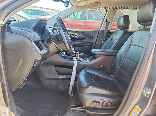 3GKALVEV4KL262031 2019 GMC TERRAIN Gray წინა სალონის ხედი