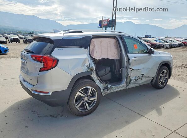 3GKALVEV4LL204437 2020 GMC TERRAIN Silver Tył prawy