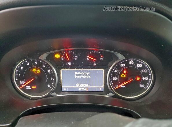 3GKALVEV4ML302868 2021 GMC TERRAIN Black Vista del cuadro de instrumentos