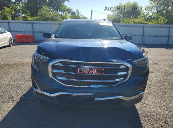 3GKALVEV5KL309664 2019 GMC TERRAIN Blue Вид спереду