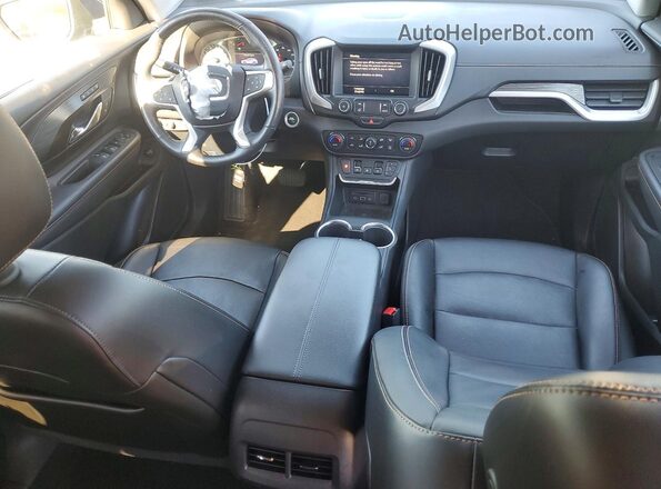 3GKALVEV5KL309664 2019 GMC TERRAIN Blue Вид панелі приладів