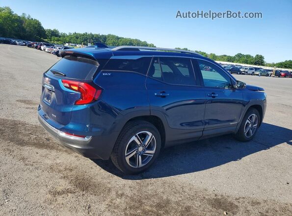 3GKALVEV5KL309664 2019 GMC TERRAIN Blue Задня права чверть