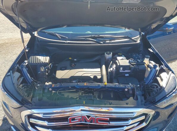 3GKALVEV5KL309664 2019 GMC TERRAIN Blue Вид підкапотного простору