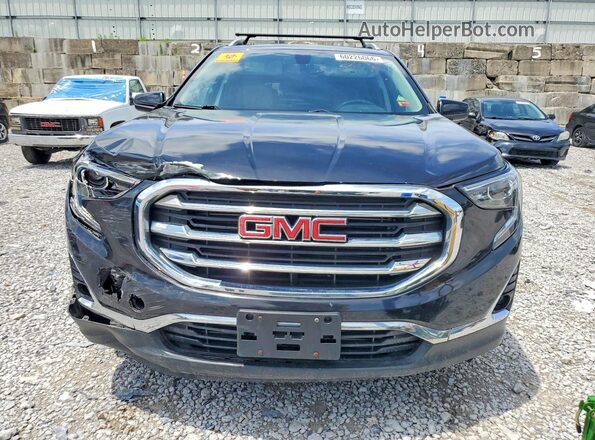 3GKALVEV5KL374627 2019 GMC TERRAIN Black Front view