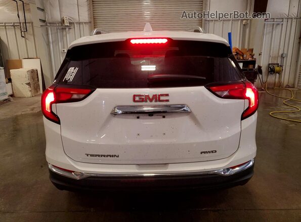 3GKALVEV5LL236054 2020 GMC TERRAIN White Հետևի տեսք