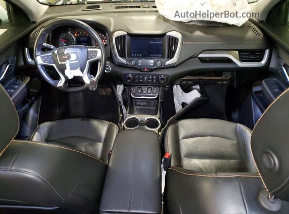 3GKALVEV5LL236054 2020 GMC TERRAIN White Առջևի վահանակի տեսք