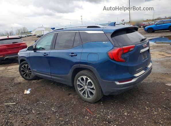 3GKALVEV5ML307643 2021 GMC TERRAIN Blue Trasero izquierdo