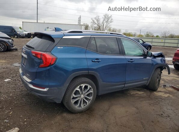 3GKALVEV5ML307643 2021 GMC TERRAIN Blue Trasero derecho