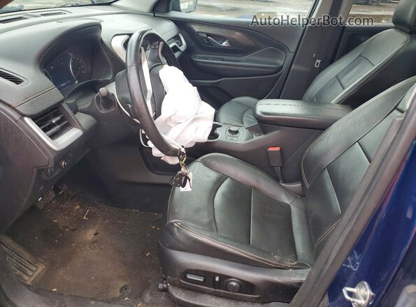 3GKALVEV5ML307643 2021 GMC TERRAIN Blue Vista interior delantera