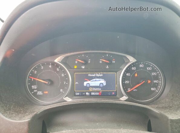 3GKALVEV5ML307643 2021 GMC TERRAIN Blue Vista del cuadro de instrumentos