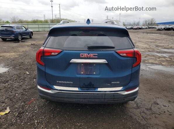 3GKALVEV5ML307643 2021 GMC TERRAIN Blue Vista trasera