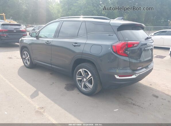 3GKALVEV5ML319582 2021 GMC TERRAIN Gray Trasero izquierdo
