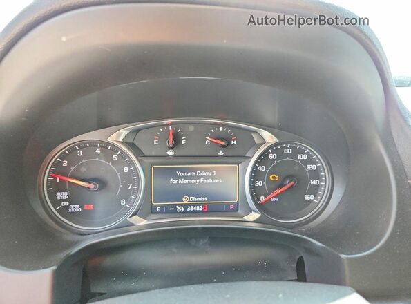 3GKALVEV5ML336740 2021 GMC TERRAIN Cream Սարքավորումների վահանակի տեսք