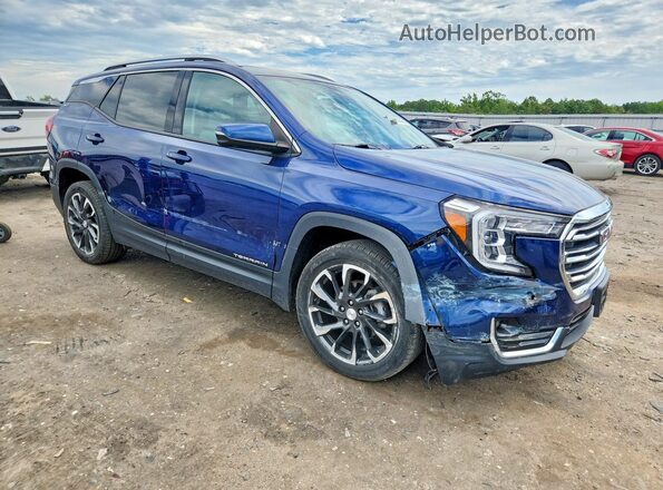 3GKALVEV5NL284950 2022 GMC TERRAIN Blue Przód prawy