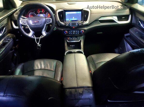 3GKALVEV6KL345718 2019 GMC TERRAIN White Widok deski rozdzielczej
