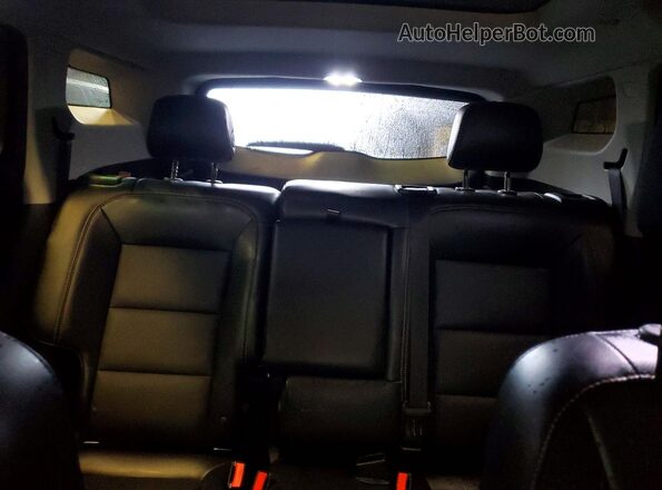 3GKALVEV6KL345718 2019 GMC TERRAIN White Widok tylnych siedzeń