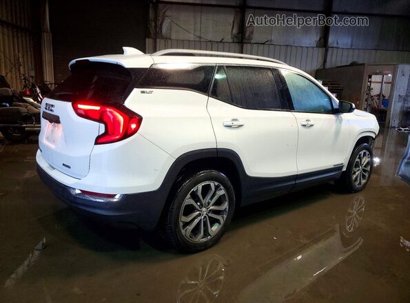 3GKALVEV6KL345718 2019 GMC TERRAIN White Tył prawy