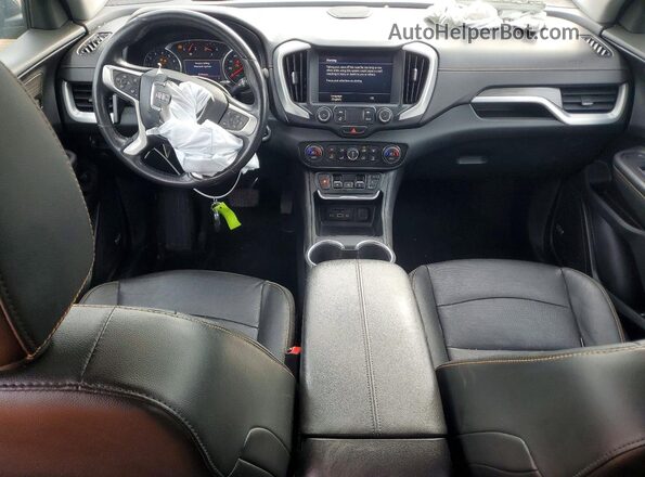 3GKALVEV6ML301477 2021 GMC TERRAIN Black წინა პანელის ხედი