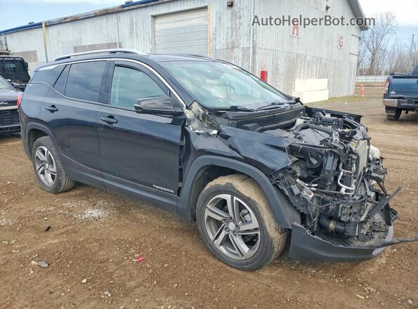 3GKALVEV6ML301477 2021 GMC TERRAIN Black წინა მარჯვენა