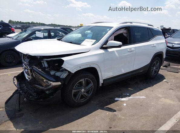 3GKALVEV7JL255847 2018 GMC TERRAIN White Front left