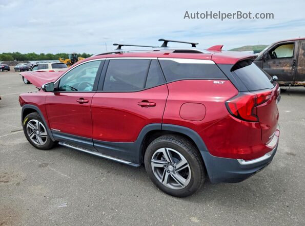 3GKALVEV7JL358587 2018 GMC TERRAIN Red უკანა მარცხენა