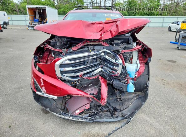3GKALVEV7JL358587 2018 GMC TERRAIN Red წინა ხედი