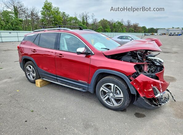 3GKALVEV7JL358587 2018 GMC TERRAIN Red წინა მარჯვენა