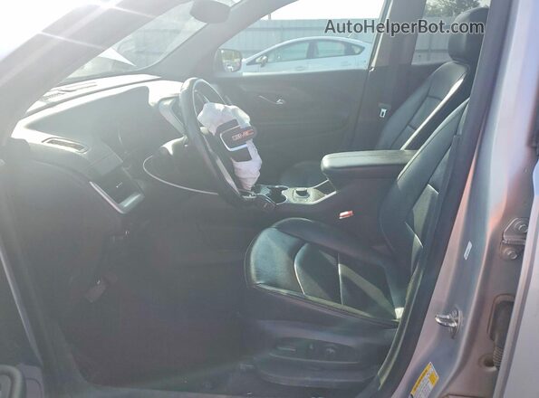 3GKALVEV7KL175594 2019 GMC TERRAIN Silver Widok wnętrza z przodu