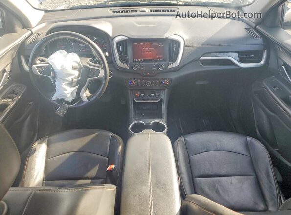 3GKALVEV7KL175594 2019 GMC TERRAIN Silver Widok deski rozdzielczej