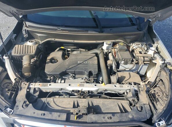 3GKALVEV7KL175594 2019 GMC TERRAIN Silver Widok komory silnika