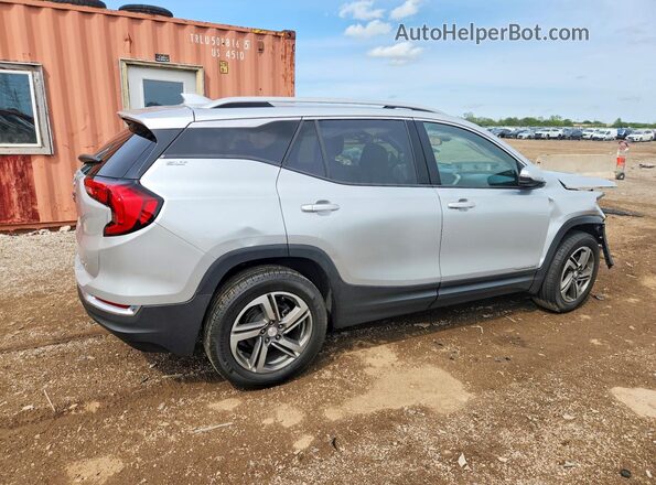 3GKALVEV7LL252899 2020 GMC TERRAIN Серебряный Задняя правая четверть