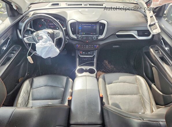 3GKALVEV7LL252899 2020 GMC TERRAIN Серебряный Вид панели приборов
