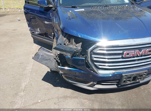 3GKALVEV7NL305538 2022 GMC TERRAIN Dark Blue Front view