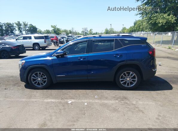 3GKALVEV7NL305538 2022 GMC TERRAIN Dark Blue 360 interior view