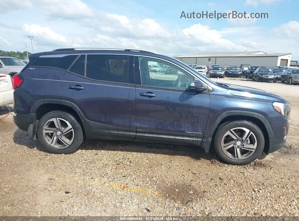 3GKALVEV8KL227881 2019 GMC TERRAIN Blue Սալոնի հետևի տեսք