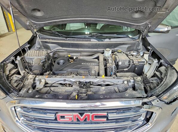 3GKALVEV8KL312879 2019 GMC TERRAIN Silver Widok komory silnika
