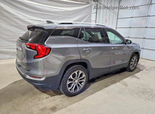 3GKALVEV8KL312879 2019 GMC TERRAIN Silver Tył prawy
