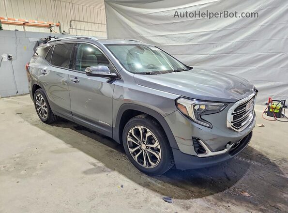 3GKALVEV8KL312879 2019 GMC TERRAIN Silver Przód prawy