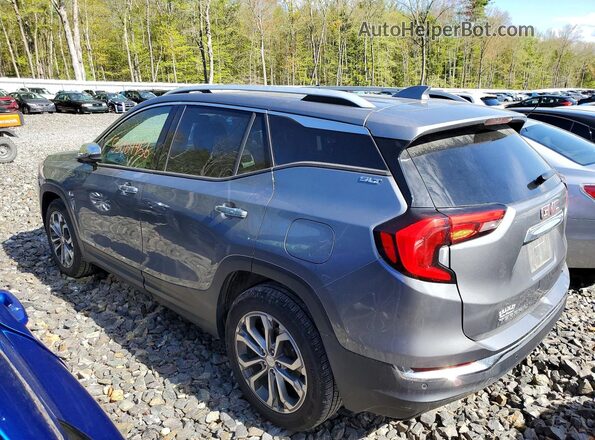 3GKALVEV8KL312879 2019 GMC TERRAIN Silver Tył lewy